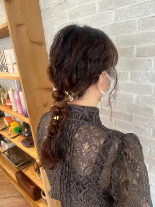 ロング ヘアアレンジ Topstylist YUKIのヘアスタイル