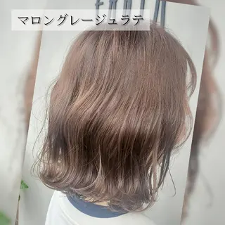 ミディアム カラー メンズ ブリーチカラー/ 美髪矯正/佐伯 駿のヘアスタイル
