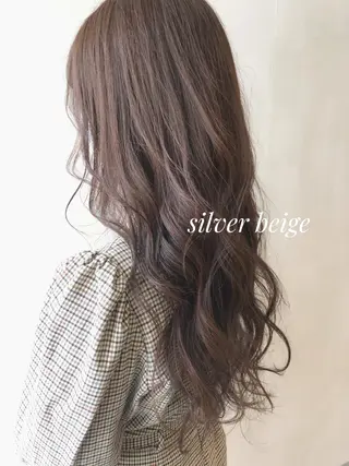 ロング ✨透明感ケアカラー✨ 長野ゆきなのヘアスタイル