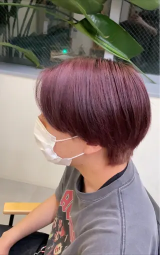 カラー メンズ 安藤 航平のヘアスタイル