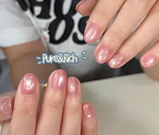 ネイル Pure&Rich Nailのネイルデザイン