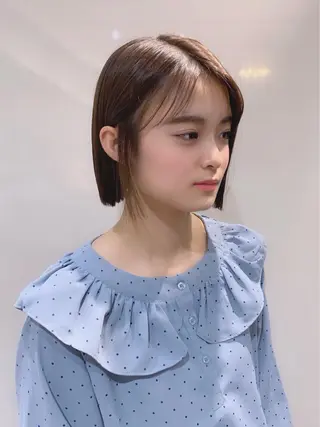 ショート カラー ヘアアレンジ 柔らか垢抜けｶﾗｰと ｶｯﾄ🫧ASUKAのヘアスタイル