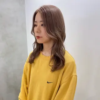 ロング カラー ヘアアレンジ/ 暖色🩵hazukiのヘアスタイル