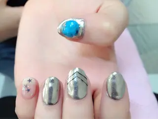 ネイル 🩵池袋heart nail🩵のネイルデザイン