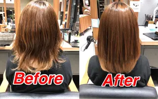ミディアム ディレクター ノナカのヘアスタイル