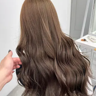ロング カラー ヘアアレンジ ブリーチなしカラー /新百合ヶ丘/安形翔のヘアスタイル