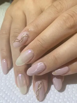 ロング shandy nailのネイルデザイン