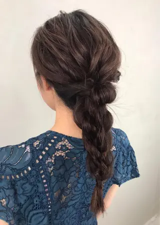 ミディアム yui .のヘアスタイル