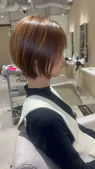 ショート 林 瑞起のヘアスタイル