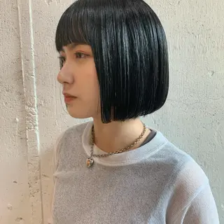 ショート カラー 🎈馬場佑馬/ スパイラルパーマ🎈のヘアスタイル