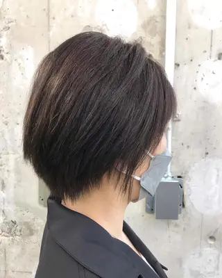 ショート 天王寺区🌟大好評バ ッサリ◎美髪改善矯正のヘアスタイル