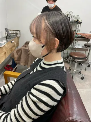 ショート カラー ヘアアレンジ 🔥メンズ特化🔥 木村 祐太のヘアスタイル