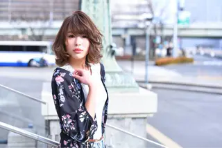 ミディアム HEARTS和田 ひかりのヘアスタイル