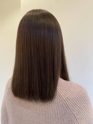 ミディアム カラー Tomoka🐶🌟 似合わせカット✂︎のヘアスタイル