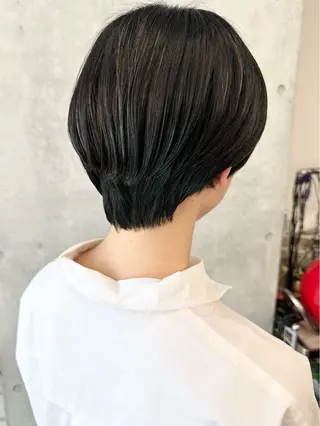 ショート ボブ/ゆるふわ ボブパーマ/とういのヘアスタイル