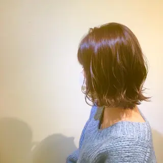 ミディアム カラー しのはら まどかのヘアスタイル