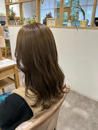 セミロング merc.🌿 友藤鮎那のヘアスタイル