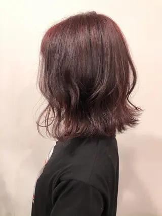 ミディアム カラー ダメージレスサロン✨ kayo🌱のヘアスタイル