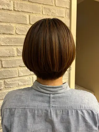 ショート 【美ボブ.艶カラー. 梅田茶屋町】midoのヘアスタイル