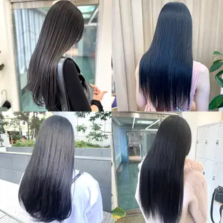 ロング カラー 肌に馴染むカラー 梅田・増田のヘアスタイル