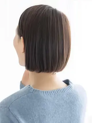 ミディアム カラー 白髪染め専門店 Recolorなおこのヘアスタイル