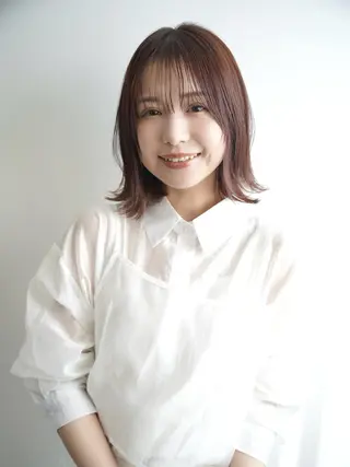 ミディアム NAO ナオのヘアスタイル