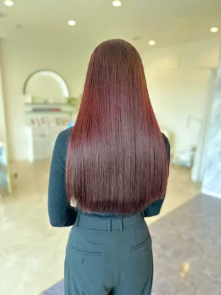 ロング haretoki 髪質改善サロンのヘアスタイル