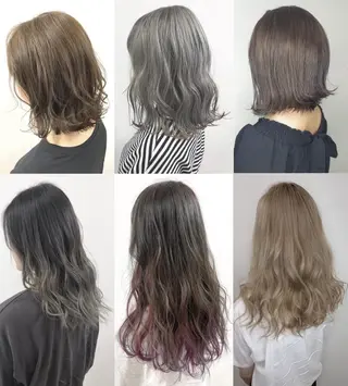 カラー 亀井寿葵  京橋 /韓国ヘア/レイヤーのヘアスタイル
