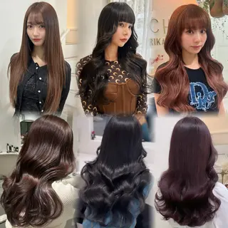ロング 美容室ORIKA AI レイヤーカットのヘアスタイル
