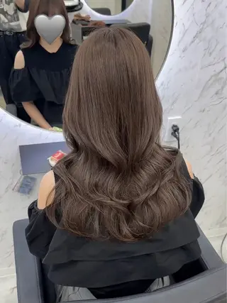 ロング カラー 韓国ヘア🎀 /♡𝓝𝓸𝓪♡のヘアスタイル