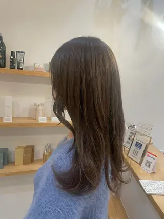 ロング 平塚/透明感カラー/ 湘南/結花のヘアスタイル