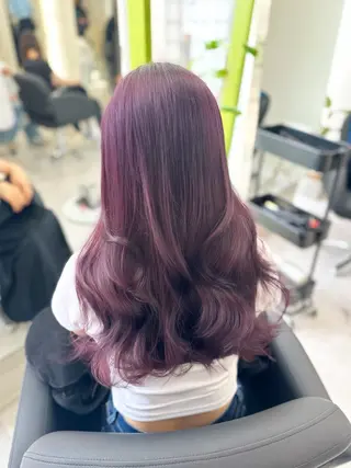 ロング カラー Itsuki/心斎橋 髪質改善/暗髪カラーのヘアスタイル