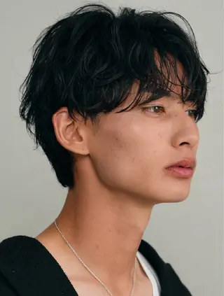 パーマ メンズ fifth天神 パーマ特化/石橋航海のヘアスタイル
