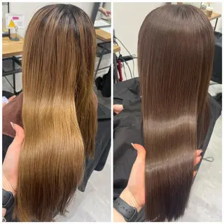 ロング カラー MAKO ❤️🔥NEXTのヘアスタイル