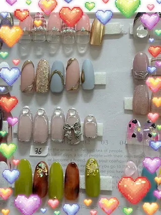 ネイル MoonNail ユリ🌸のネイルデザイン