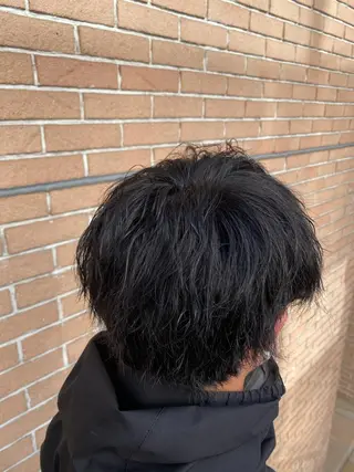 パーマ メンズ メンズブリーチカラー /パーマ ごーた立川のヘアスタイル