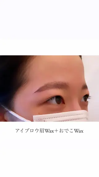 メンズ アイブロウ ワックス脱毛🌈 ESPOIRnocoのエステ・リラクイメージ