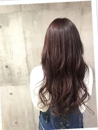 ロング カラー パーマ ヘアアレンジ メンズ キッズ ネイル マツエク・マツパ EnBlesS西宮 マンツーマン神道有基のヘアスタイル