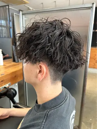 ショート パーマ メンズ 🫧ショート 🫧RENのヘアスタイル