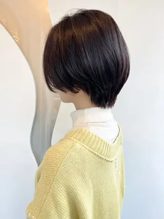 ショート ボブ/透明感カラー /大宮/たぐち🥣のヘアスタイル