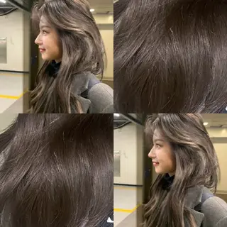 ロング kanon本厚木 シースルーマッシュのヘアスタイル