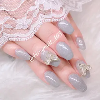 ネイル 23時まで❤︎韓国、 ワンホンネイルのネイルデザイン