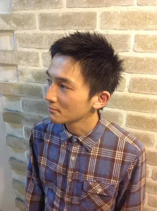 ショート メンズ 二児のパパで店長な 戸田健治のヘアスタイル