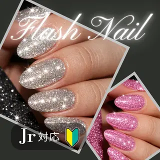 ネイル Prima🌈ジェル 🌈Jrネイリストのネイルデザイン