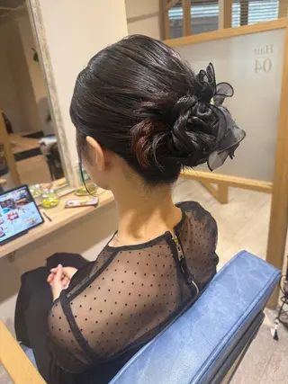 ロング ヘアアレンジ Connect Rumiのヘアスタイル