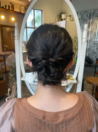 ヘアアレンジ 中尾 真菜のヘアスタイル