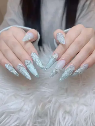 ネイル ANH ゴテゴテネイルのネイルデザイン
