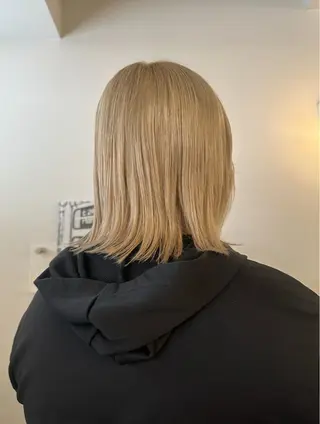 ショート カラー 透明感カラー/中崎町 fukaのヘアスタイル