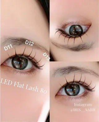 マツエク・マツパ IRIS. sarieのマツエク・マツパデザイン