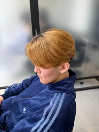 メンズ 曲がる縮毛矯正/ メンズパーマ森隆之介のヘアスタイル